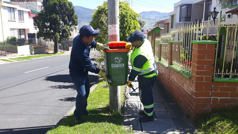 En Pasto: EMAS instala 600 nuevas canastillas
