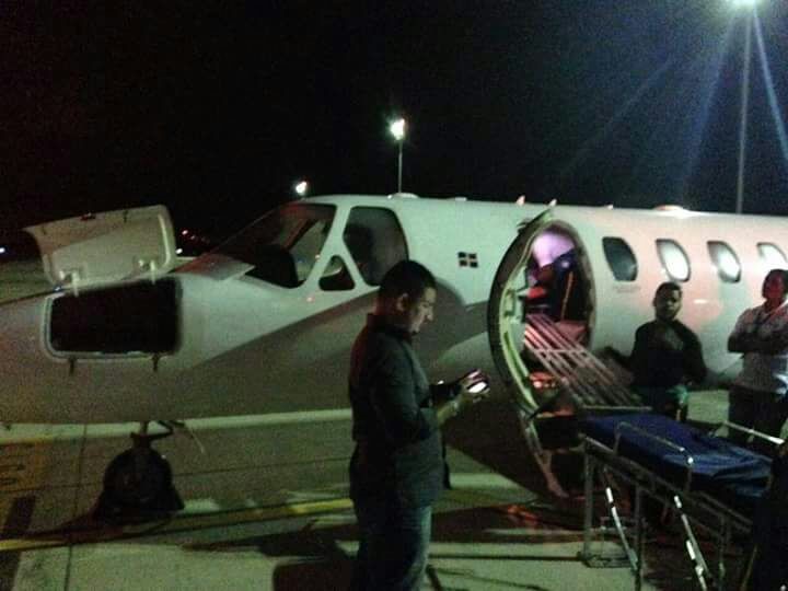 Exitoso traslado del primer paciente en transporte aéreo medicalizado desde Leticia al Hospital Universitario Departamental  de Nariño