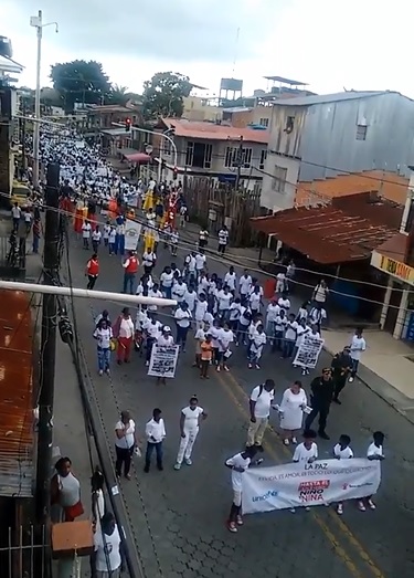 Tumaco marchó por la paz