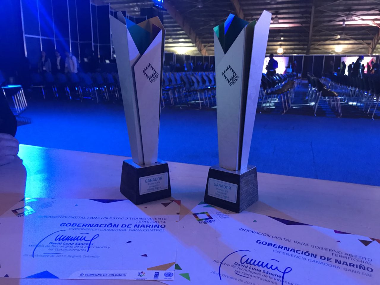 Gobernación de Nariño gana premios en transparencia e innovación
