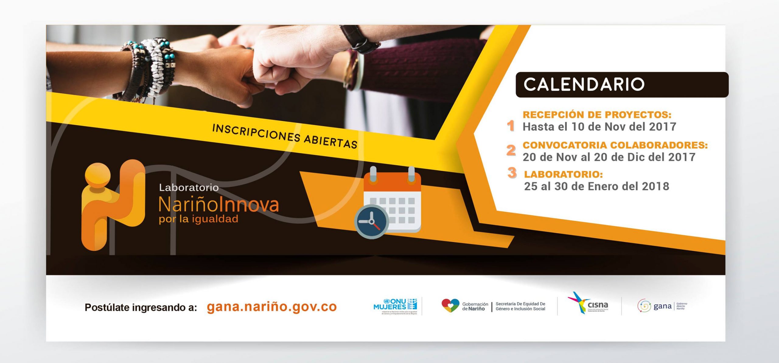 Convocatoria para proyectos que promuevan la igualdad de género