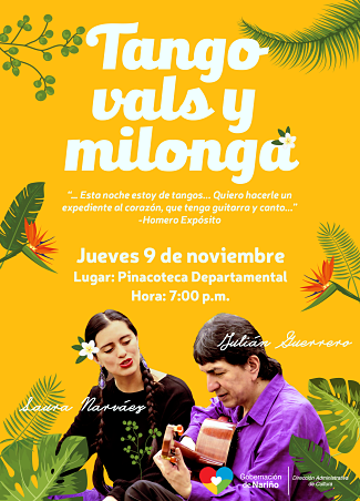 En Pasto, concierto de Tango, Vals y Milonga