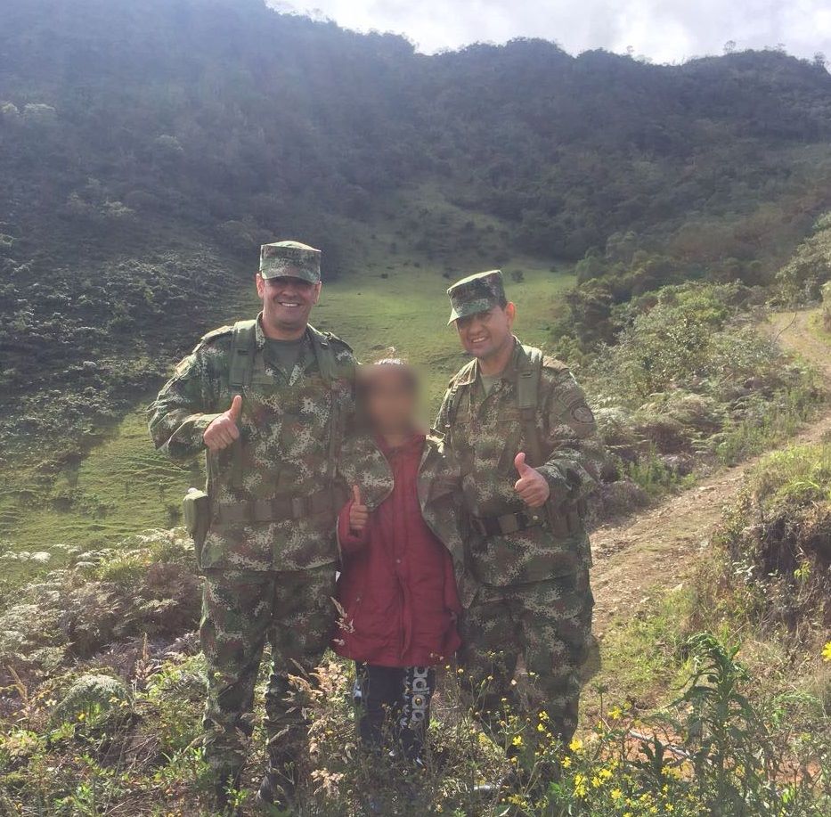 En Nariño, Ejército logra liberación de menor de edad secuestrada