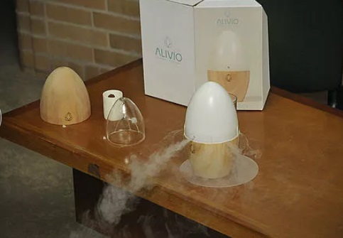 Humidificador terapéutico con extracto de cannabis, probado con éxito