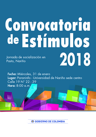 En Pasto se socializará la convocatoria de “estímulos culturales 2018”