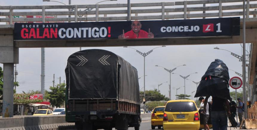 Procuraduría pide a alcaldes, controlar y vigilar publicidad política en sitios públicos