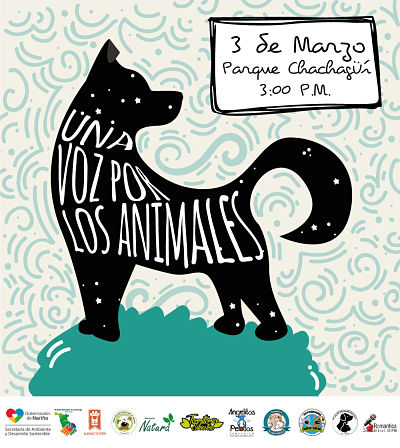En Nariño, se realizará el evento “una voz por los animales”