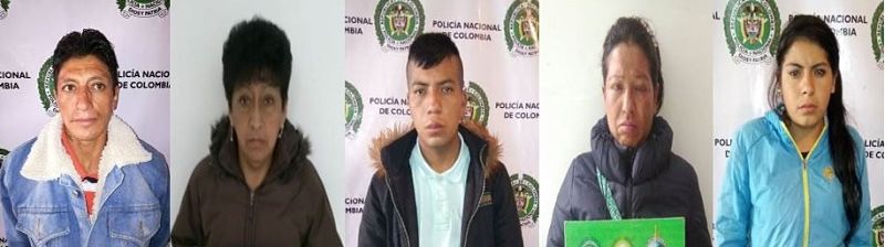 En Pasto, capturados ‘Los Pellejos’ por tráfico de estupefacientes