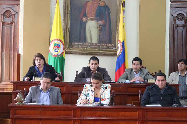 Senadores y Representantes a la Cámara acudieron a la Asamblea Departamental de Nariño