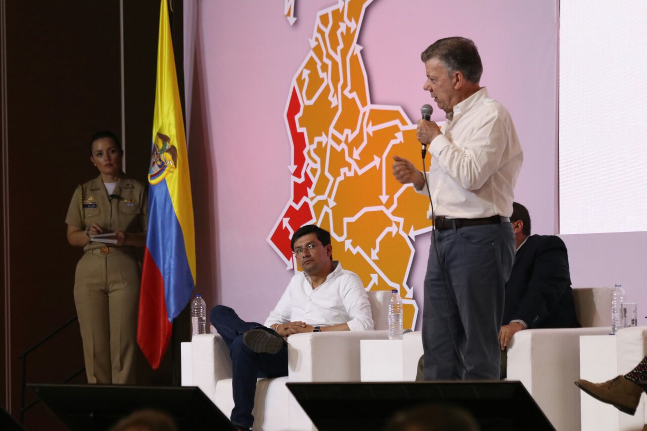 El reclamo del Gobernador al Presidente Santos