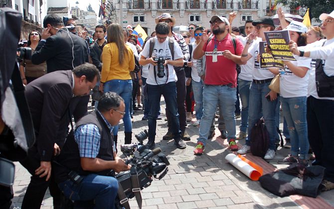 Desde Quito; el ejercicio del periodismo demanda garantías en Ecuador y América Latina