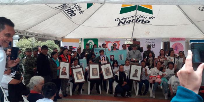 Familiares de desaparecidos en Nariño esperan la verdad sobre sus seres queridos