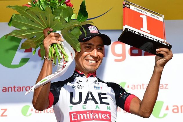 Ciclista profesional, Darwin Atapuma, es “El personaje 10 del día”