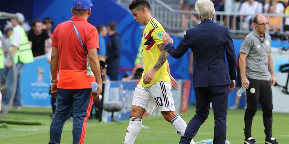 Clínica y pronóstico en la lesión de James Rodríguez
