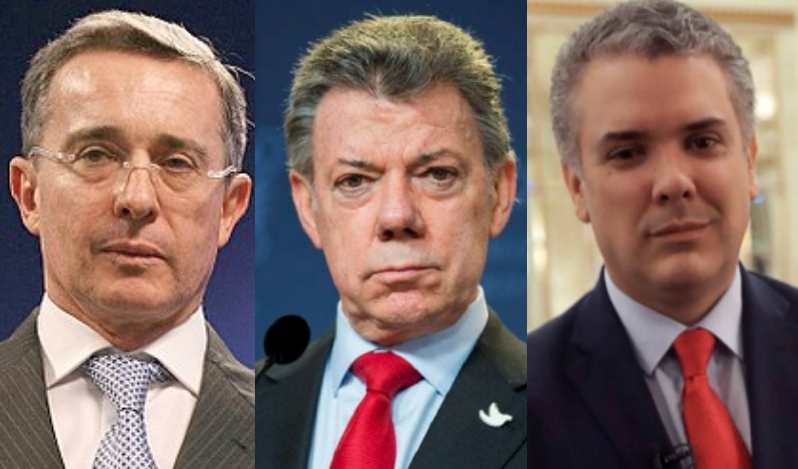 De Uribe a Santos y de Santos a Duque