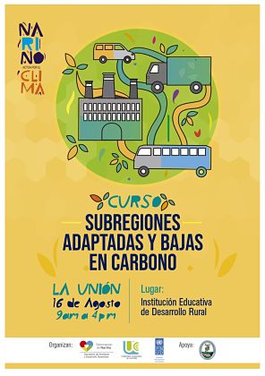 Invitación al curso “Subregiones adaptadas y bajas en carbono”