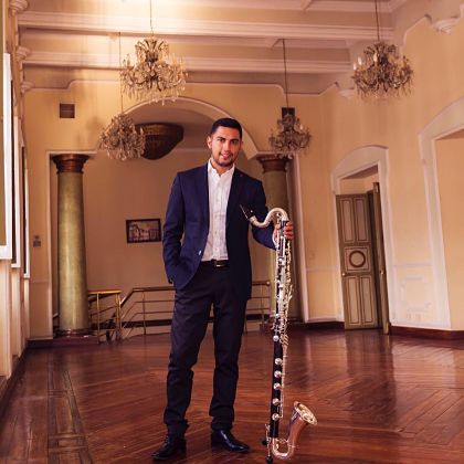 Destacado Clarinetista, Gonzalo Quintero Florez, es “El personaje 10 del día”