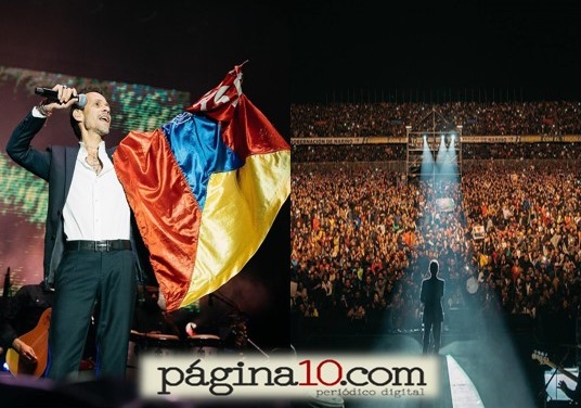 “Gracias Pasto, Colombia. La pasamos bien”: Marc Anthony