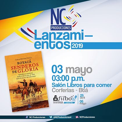 Nariñense presentará libro en FILBo 2019
