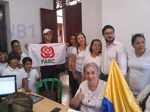 La mamá de Claudia Gurisatti, candidata de la Farc a la alcaldía de Buga