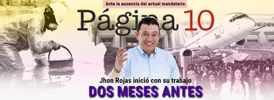 Jhon Rojas inició con su trabajo dos meses antes