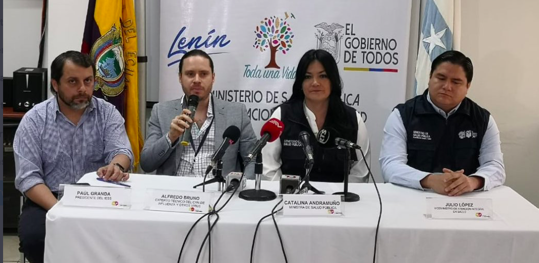 Ecuador confirmó el primer caso de coronavirus.