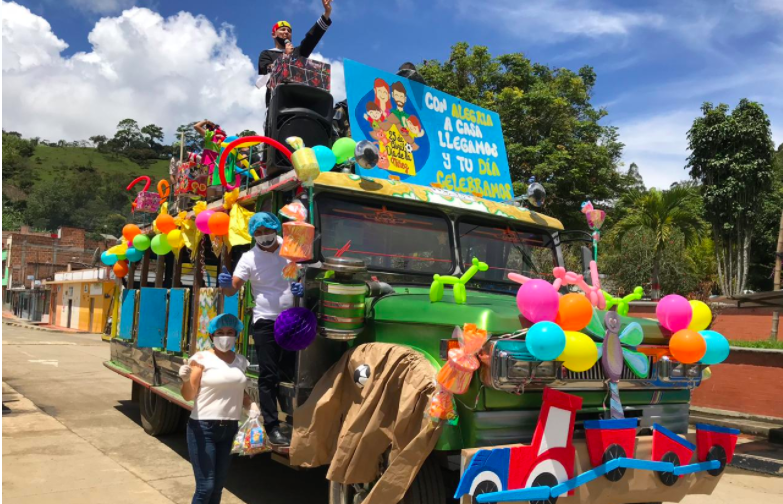 La bonita celebración del Día de la Niñez en el municipio de El Peñol-Nariño. Un compromiso con la infancia.