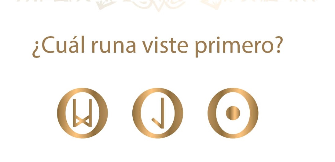 ¿Cuál runa viste primero? Mira su significado
