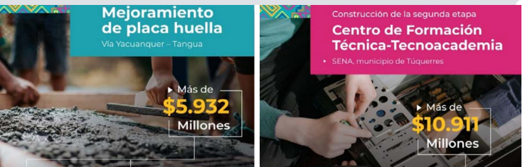 Aprobados en OCAD dos grandes proyectos que beneficiarán las subregiones de Abades, Sabana y Exprovincia de Obando.