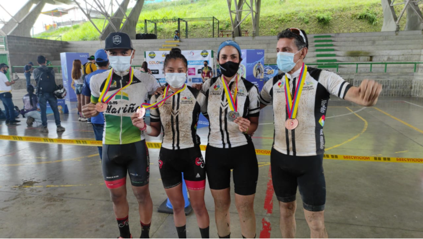 Marcela Meza Centeno: subcampeona nacional de ciclomontañismo.