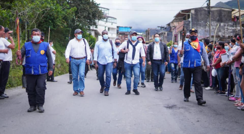 Gracias a diálogos promovidos por la Gobernación de Nariño se levantó Minga Indígena en Mallama.