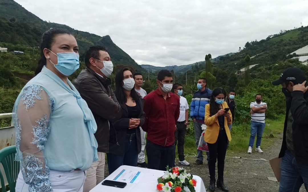 En San Bernardo- Nariño se ejecutarán obras por más de 8.900 millones.