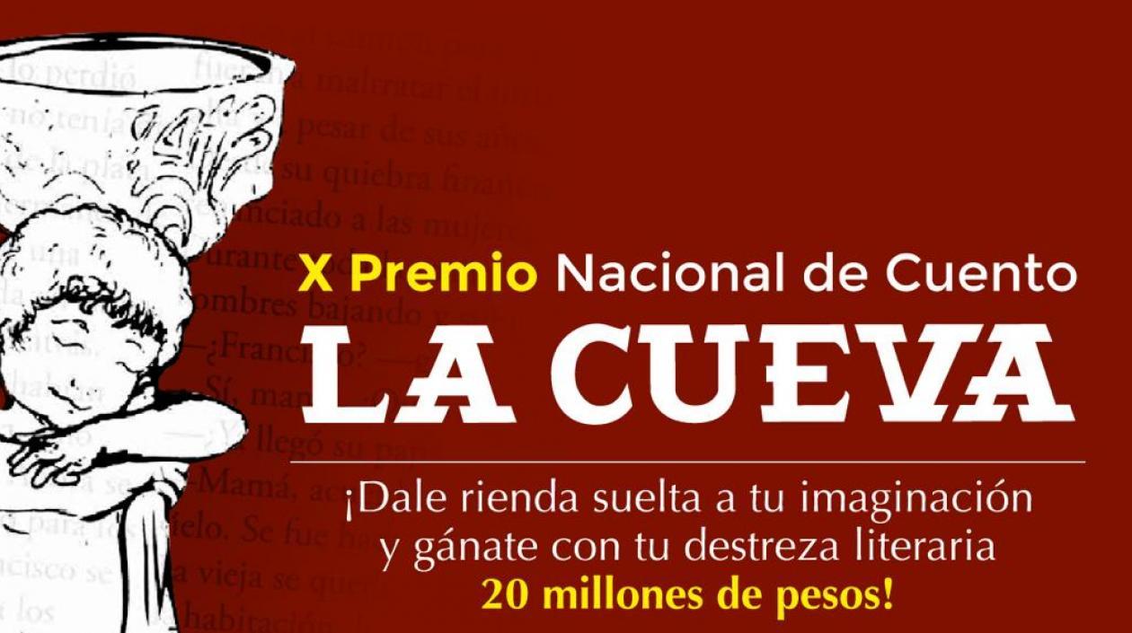 20 millones de pesos en Premio Nacional de Cuento La Cueva