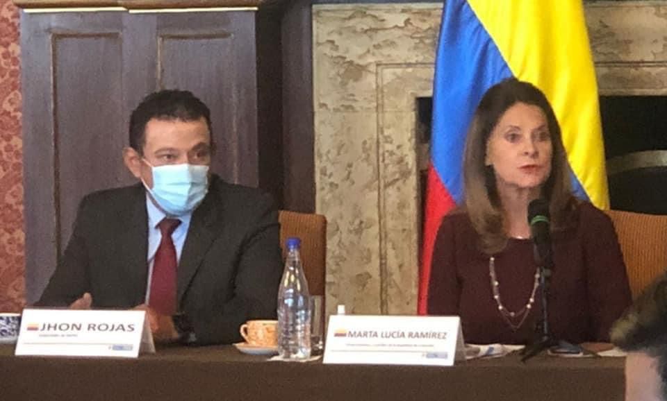 Gremios de la frontera se reunieron con la Vicepresidenta y Canciller de Colombia y el Gobernador de Nariño