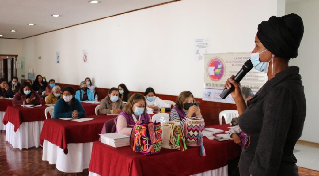 Gobernación de Nariño acompaña procesos de  participación de mujeres nariñenses