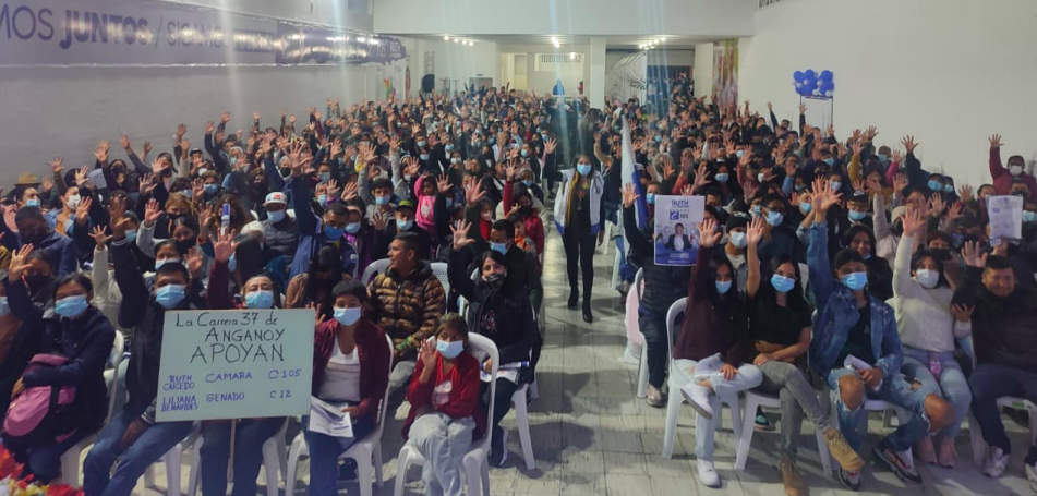 Propuesta política sigue sumando.