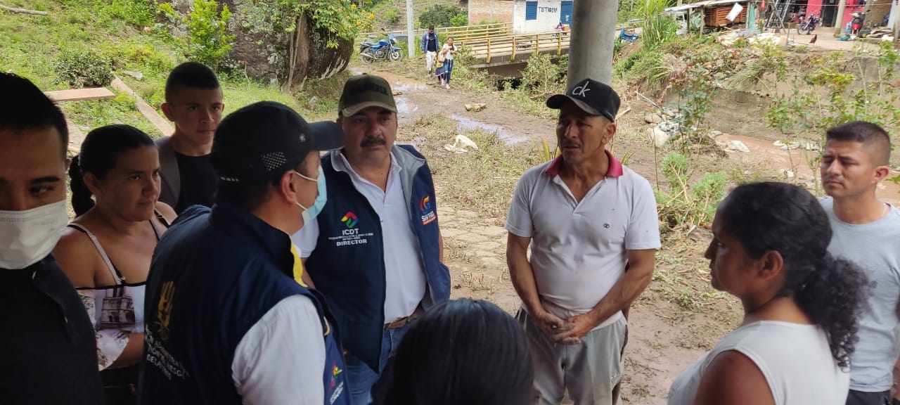 Hacen un llamado a la solidaridad de los nariñenses para atender el municipio de San Pablo