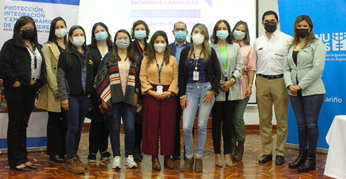 Sectores público-privados en Nariño aúnan esfuerzos por la inclusión y empoderamiento económico de mujeres migrantes en Pasto e Ipiales