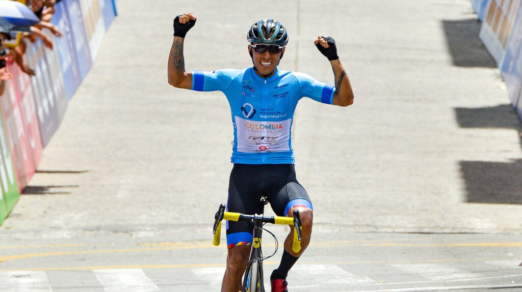 El nariñense Óscar Quiroz ganó etapa 4 de la Vuelta a Colombia