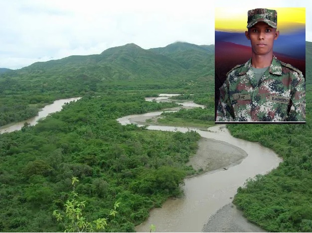 Tragedia en el río Patía, soldado murió ahogado