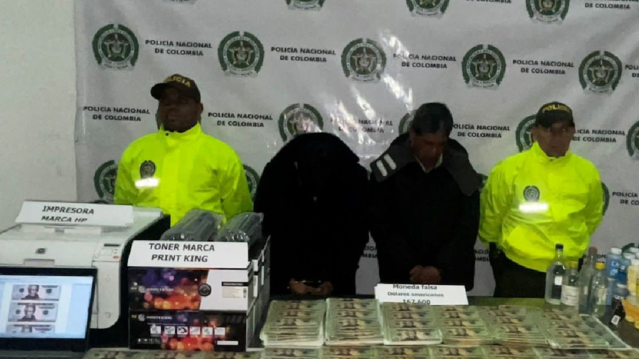 En Ipiales capturaron a uno de los mayores falsificadores de dólares del país