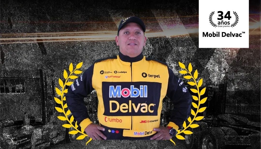 Nariñense se coronó como mejor novato en carrera nacional de tractomulas