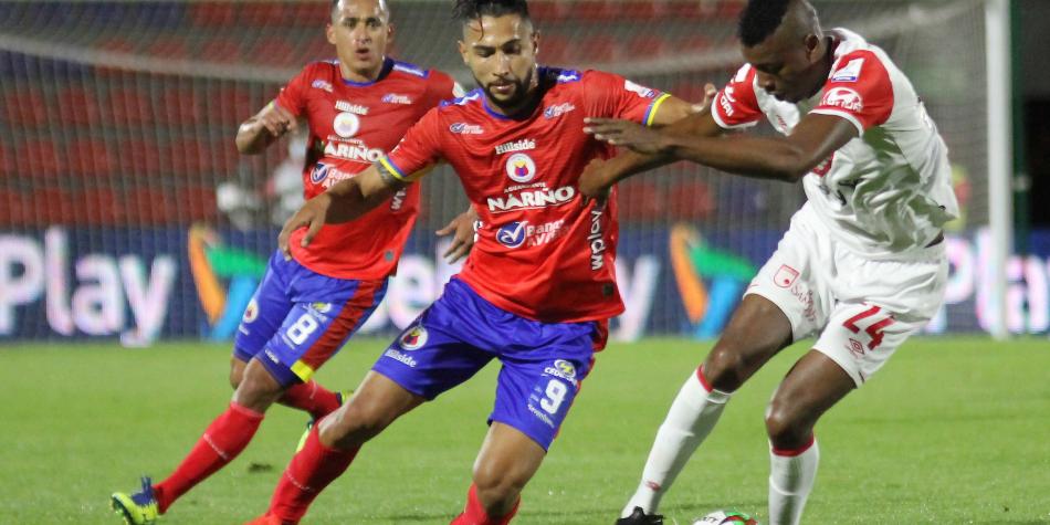 Deportivo Pasto enfrentará hoy a Santa Fe en su segundo duelo por liga