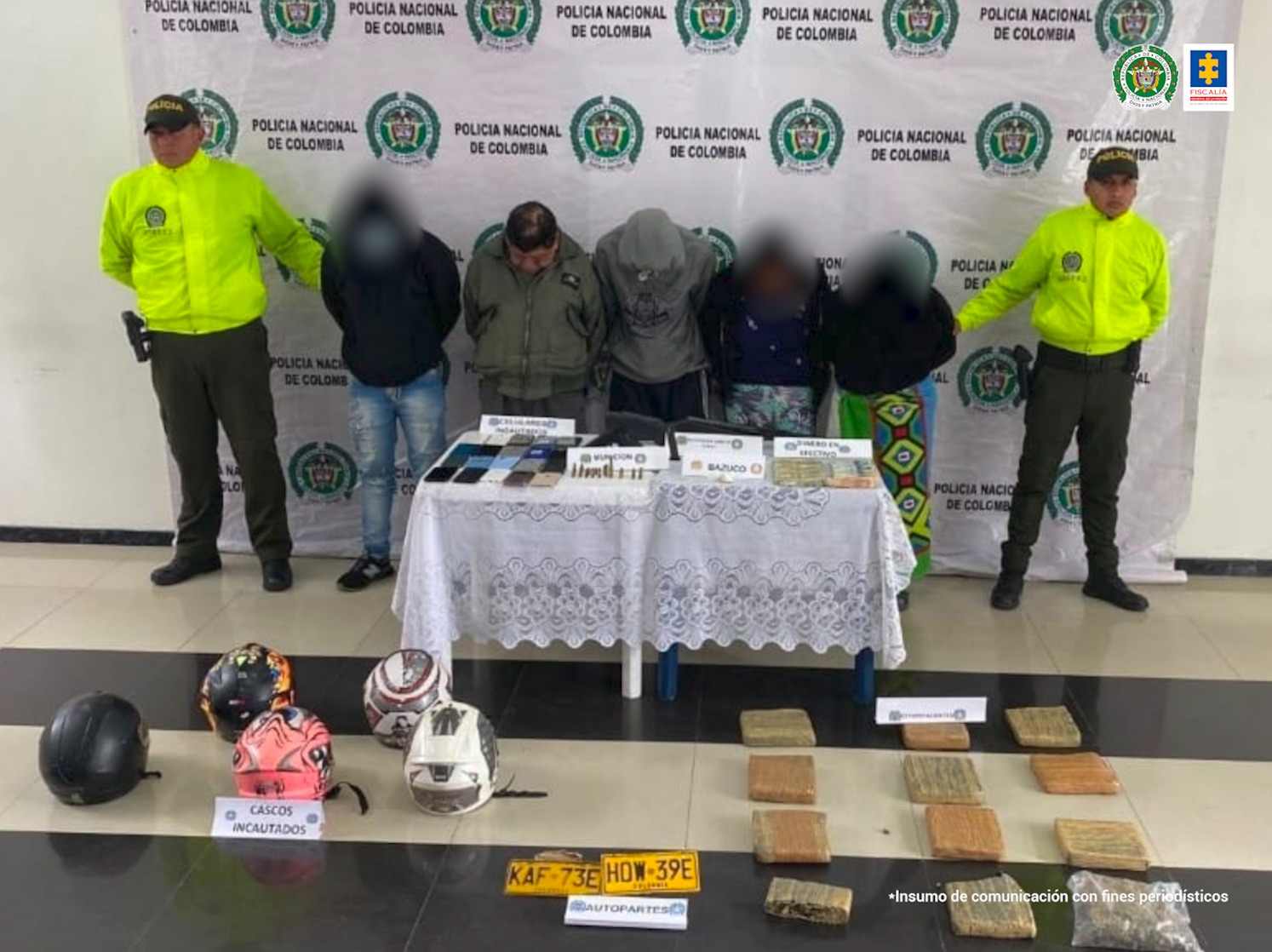 Caen dos de ‘Los Panelas’, banda dedicada a la receptación, porte de armas y  tráfico de estupefacientes en Pasto