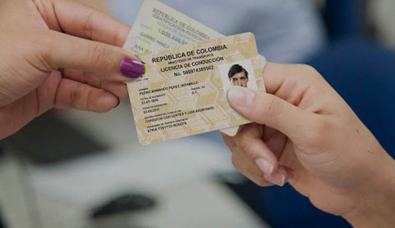 Colombianos deben renovar su licencia de conducción hasta el 20 de junio