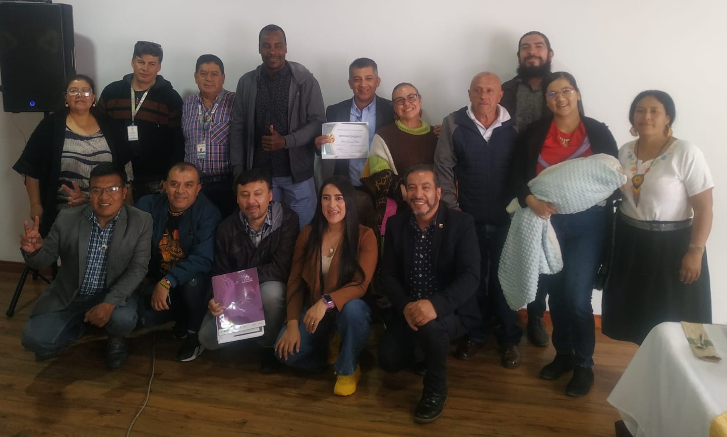 Entrego la posta. Consejo Departamental de Cultura de Nariño