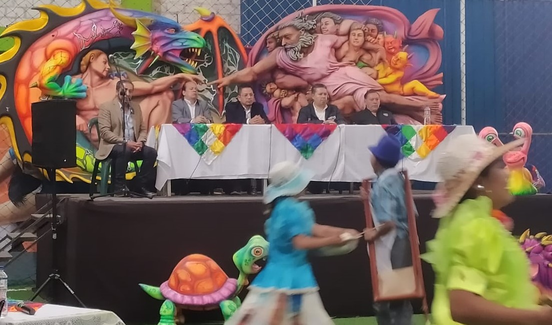 Minga de la palabra festiva  “Somos Carnaval” con los candidatos a la alcaldía de Ipiales