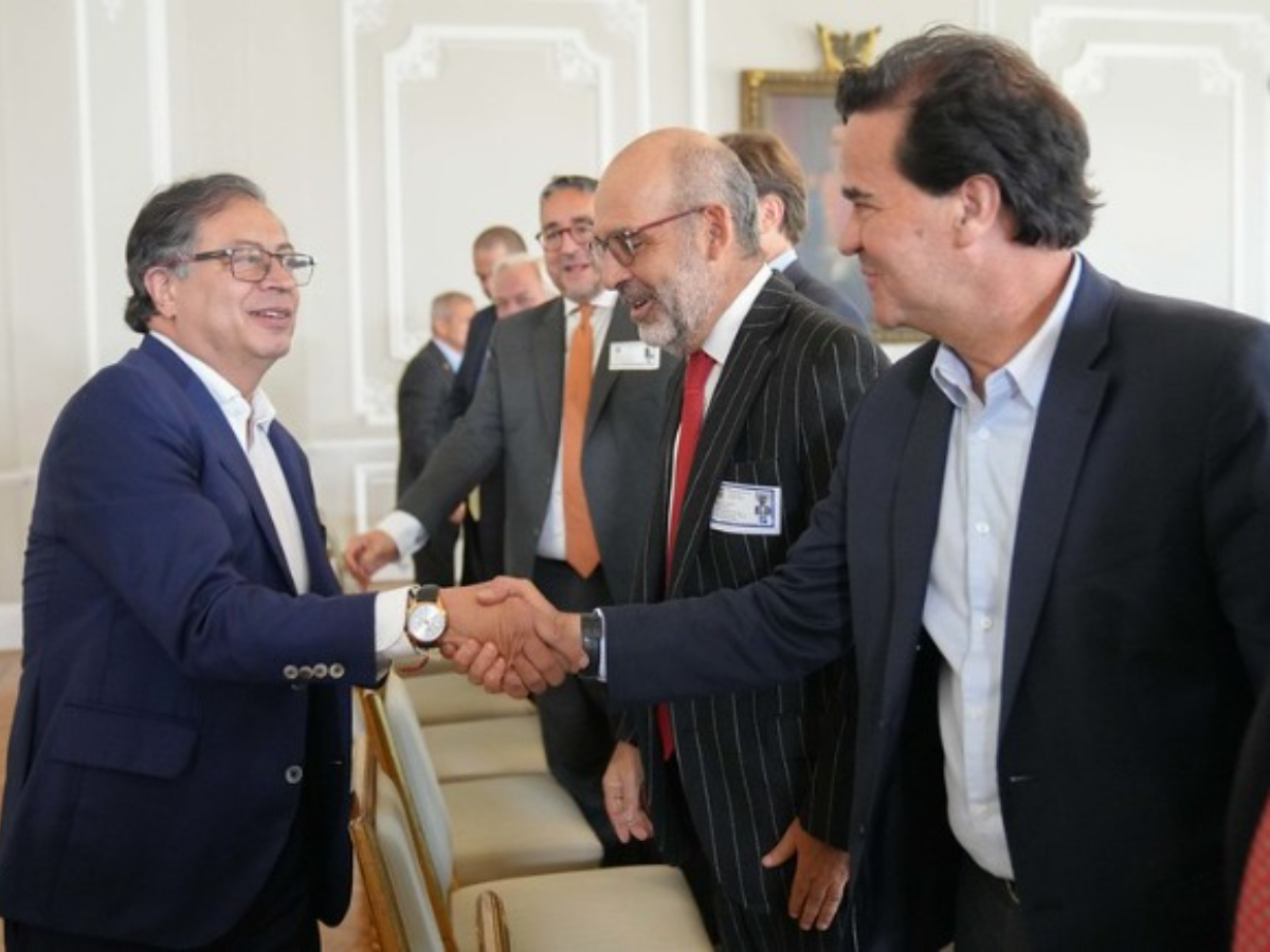 El presidente Petro se reunió con empresarios del país