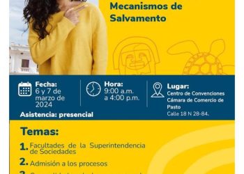 ¡No te pierdas las Jornadas Pedagógicas de la Superintendencia de Sociedades en Pasto!