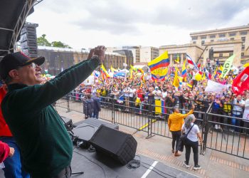 Multitudinarias marchas se vivieron en Nariño este 1 de mayo